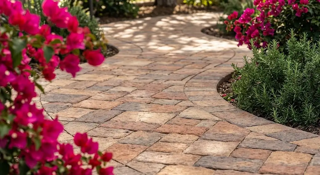 paver walkway installation in rancho cucamonga, ca