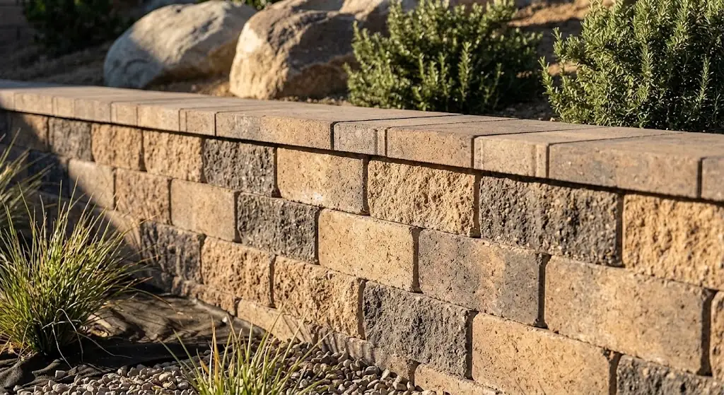 retaining wall installation in rancho cucamonga, ca